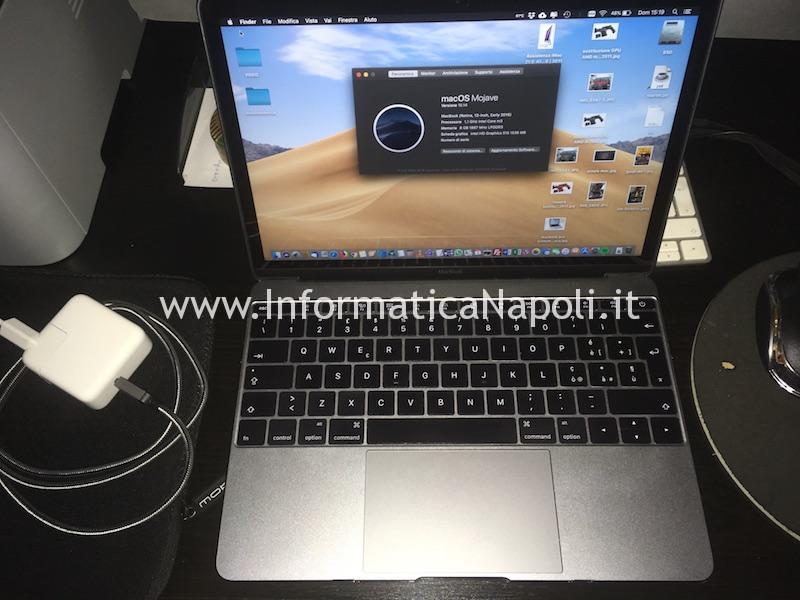 assistenza macbook 12